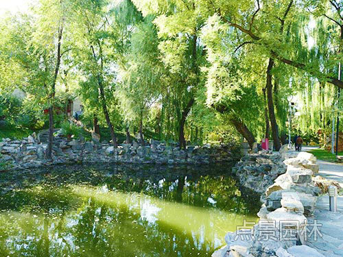 點(diǎn)景庭院