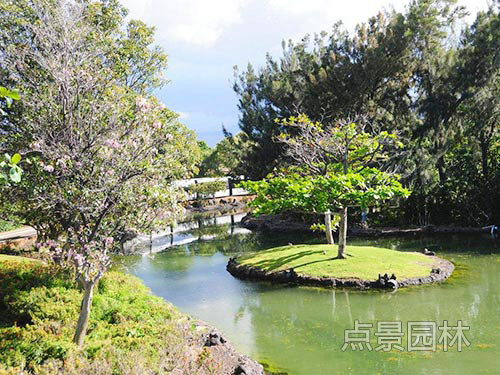 點(diǎn)景庭院